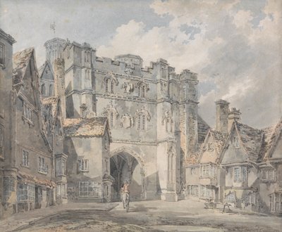 Christ Church Tor, Canterbury von Joseph Mallord William Turner